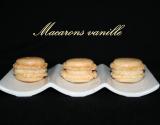 Macarons à la vanille