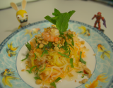 Salade de mangue verte aux crevettes