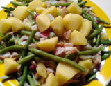 Salade de haricots verts et pommes de terre