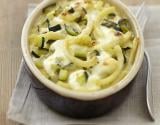 Gratin de macaroni et courgettes au fromage Carré Frais