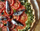 Tarte estivale aux sardines