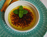 Crème brûlée au jasmin