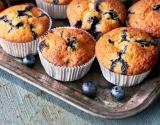 Muffins au cœur de myrtilles