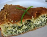 Tourte aux épinards et à la Féta