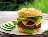 Burger aux nouilles japonaises (ramen burger)