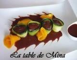 Noisettes de kangourou et sa sauce vin rouge et chocolat