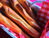 Baguettes de seigle au lait briochées