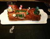 Bûche de Noël sans beurre classique