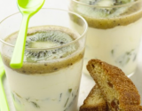 Mousse de Kiwi de l'Adour au Chocolat Blanc