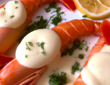 Langoustines à la crème