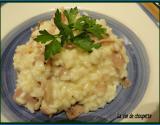 Risotto au jambon cru