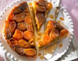 Tatin de poireaux aux quatre épices