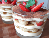 Tiramisu aux fraises inratable