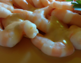 Crevettes à la moutarde