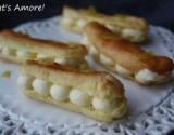 Éclairs à la crème au Limoncello