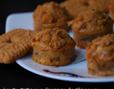 Fondants aux pommes, sirop de Liège et croustillant de speculoos