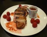 Magret de canard aux framboises