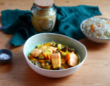 Blanquette de saumon aux légumes