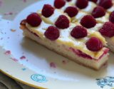 Gâteau aux framboises petits suisses