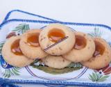 Thumbprint Cookies aux éclats de caramel