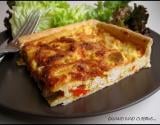 Quiche poulet et poivrons, saveur colombo