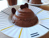 Mousse mi-cuite au chocolat