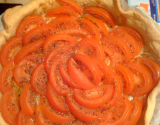 Tarte à la tomate et à l'huile d'olive