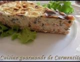 Cheesecacke au saumon fumé