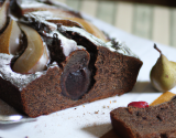 Cake au chocolat et aux poires