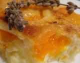 Clafoutis abricots, amandes et lavande