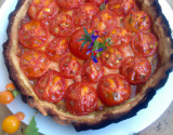 Tarte estivlale à la tomate de Marmande