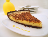 Tarte chocolatée au citron