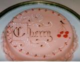 Entremets au cherry