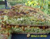 Tarte de courgettes à la grecque