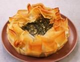 Spanakopita - Tarte épinards feta et feuille de brick