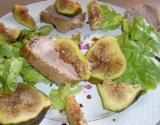 Salade de canard aux figues