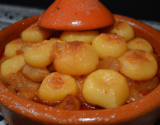 Tajine sucré aux rondelles de pommes