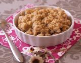 Crumble de poires et coings aux flocons d'avoine