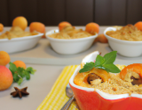 Crumble aux abricots facile