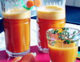 Jus de carotte et d'orange