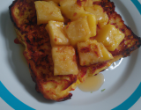 Pain perdu à l'ananas