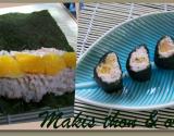 Makis au thon et orange