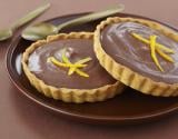 Tarte chocolat aux oranges confites