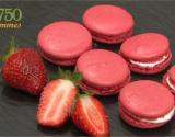 Macarons à la fraise