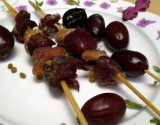 Brochettes de canard aux pruneaux