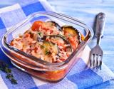 Gratin d'aubergine et tomates