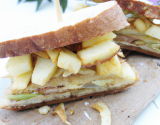 Le sandwich de pommes de terre