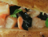 Parmentier aux Saint-jacques et escargots