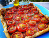 Tarte Provençale tomates moutarde