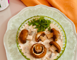 Champignons et thon à la crème